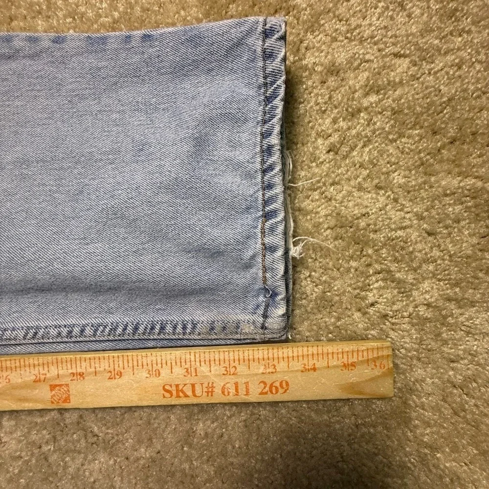 Y2K Levi's 550 Jeans Mens 38 (36) x34 Relaxed Fit Light‎ Wash Denim Egypt
